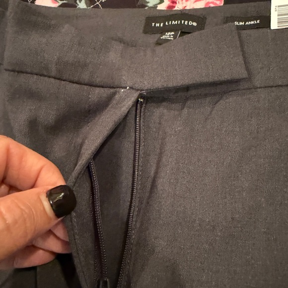 The Limited Charcoal Slim Ankle Pants - Picture 14 of 15